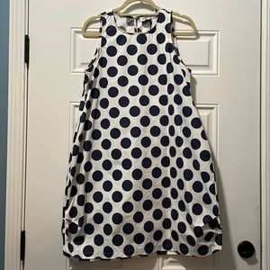 Amici by Baci bubble hem polka dot tank dress, medium